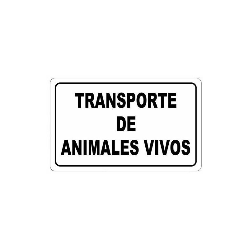 Image of Poster trasporto animali vivi 30x21 cm.