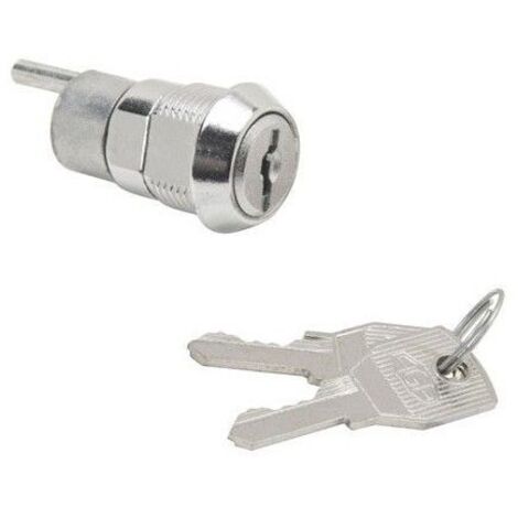 Wolfpack 3030045-Serratura per mobile da cassetto, chiave orbitale, cromata, 336 mm