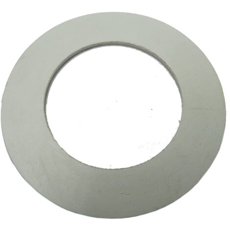 WOLFPACK 4100445 Guarnizione Valvola Piatta, 80 mm, Colore: Bianco