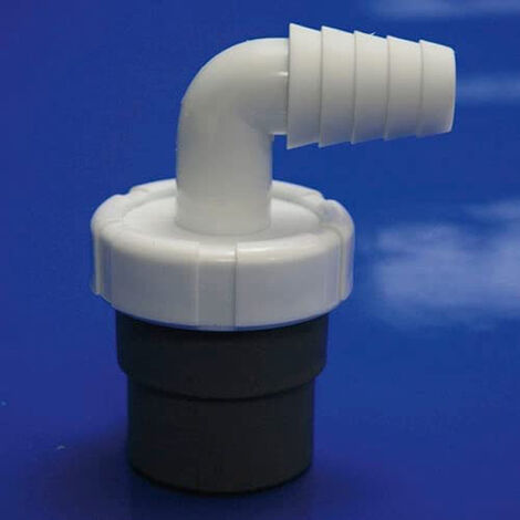 HIDROTECNOAGUA Wolfpack 4110003 Waschmaschinenanschlussstück mit Stutzen T-210-M, PVC