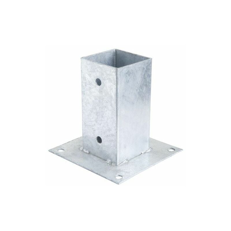 Image of Supporto di ancoraggio per pergola zincato 91x91mm
