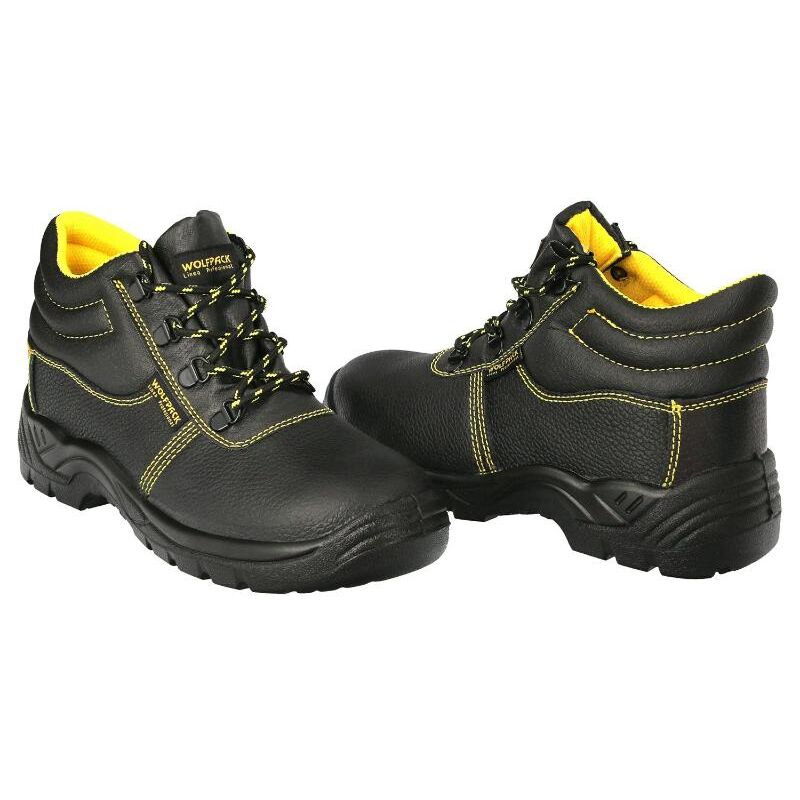 

Botas seguridad s3 piel negra nº 37 vestuario laboral,calzado seguridad, botas trabajo. (par) - Wolfpack