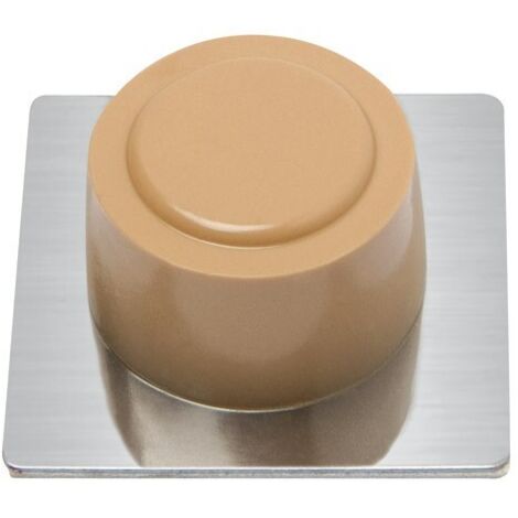 Wolfpack Butée de Porte Adhésive Beige