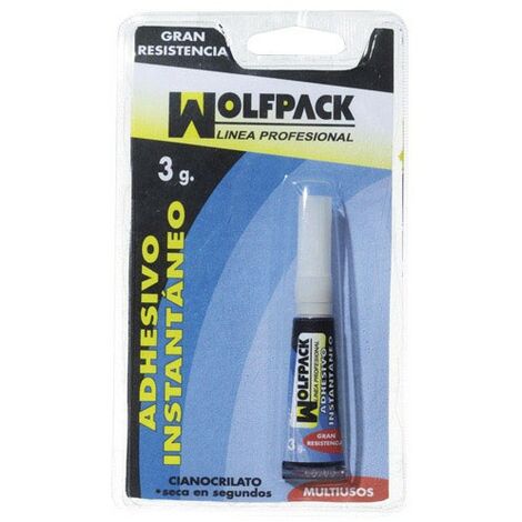 Wolfpack Cyan Colle Acrylate 3 Grammes