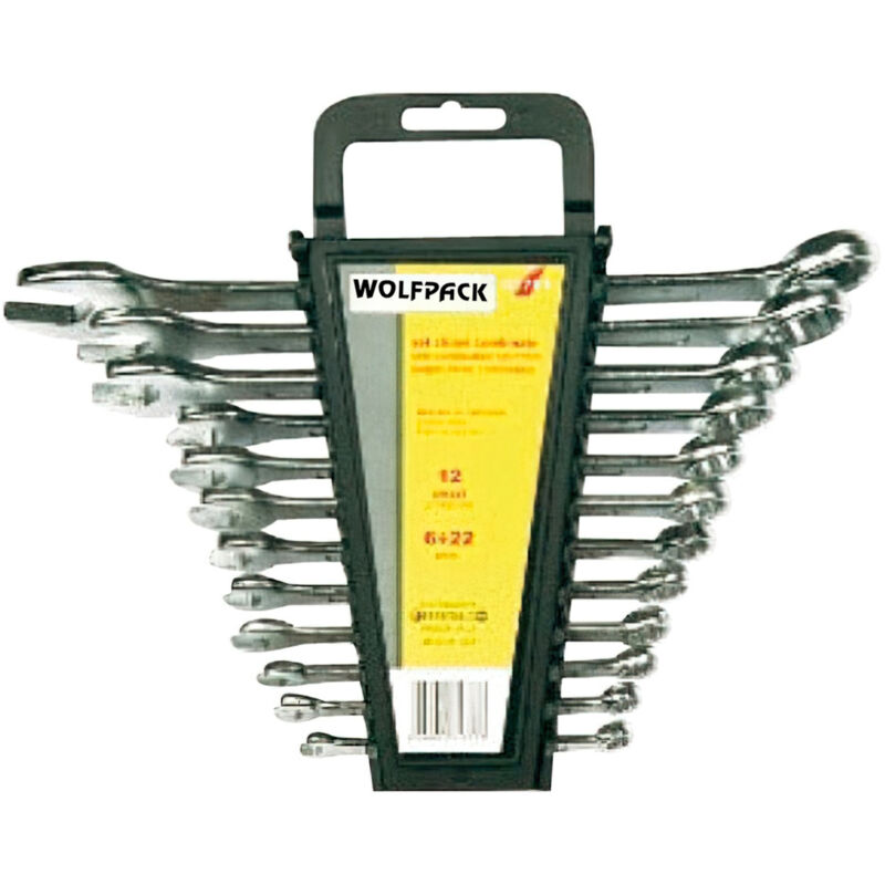 Wolfpack - Jeu de clés mixtes 12 pièces