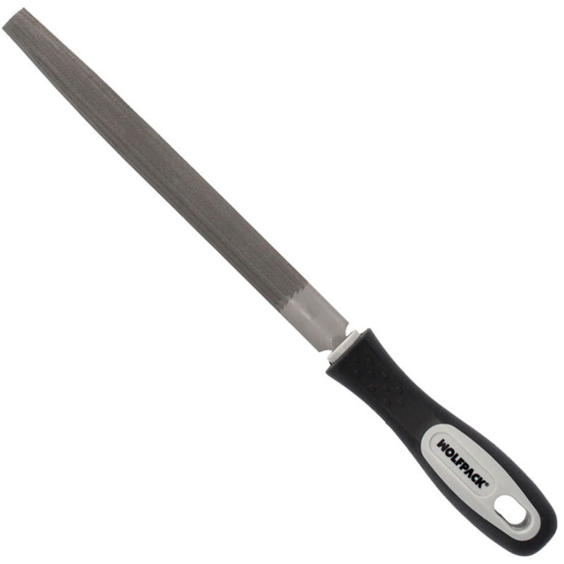 Image of Feile mit halbrundem Griff, mittelrund, 4 Zoll - Wolfpack