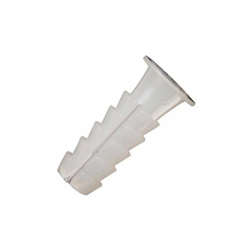 Stecca Wolfpack in plastica bianca 5 mm. (25 unità)