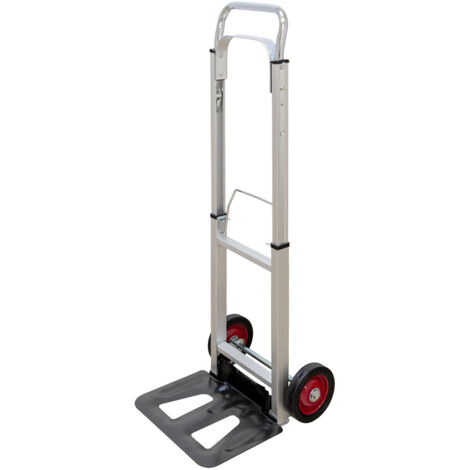 WOLFPACK LINEA PROFESIONAL 11090600 Carretilla Aluminio Plegable 90 kg, Multicolor, Normal