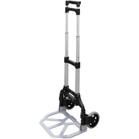 WOLFPACK LINEA PROFESIONAL 11090610 Carretilla Plegable Aluminio Portatil 60 kg, Multicolor, Normal