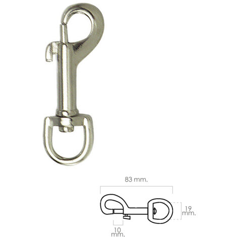 WOLFPACK LINEA PROFESIONAL - 5/8" mousqueton à ressort