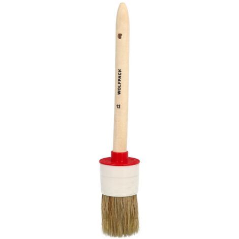 WOLFPACK LINEA PROFESIONAL brocha brico redonda cerda blanca nº12