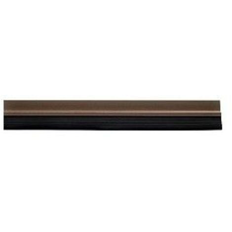 WOLFPACK LINEA PROFESIONAL burlete puerta pvc marron con goma 1 metro
