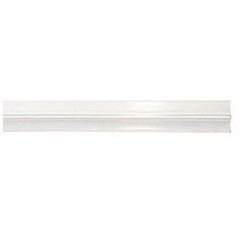 WOLFPACK LINEA PROFESIONAL burlete puerta pvc transparente con goma 1 metro