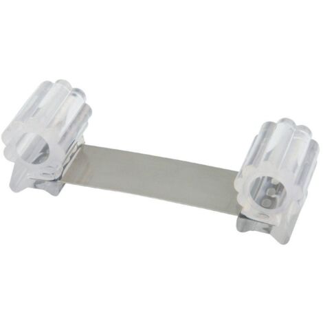 WOLFPACK LINEA PROFESIONAL - Butoir de porte en caoutchouc transparent 13 cm.