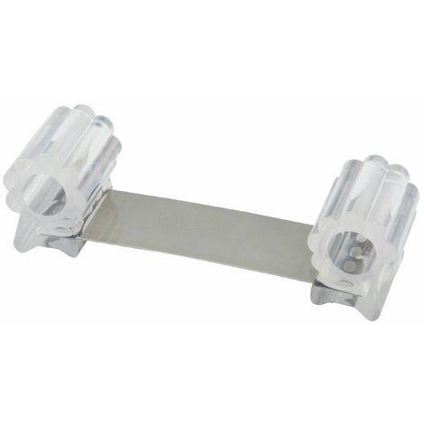 WOLFPACK LINEA PROFESIONAL - Butoir de porte en caoutchouc transparent 13 cm.
