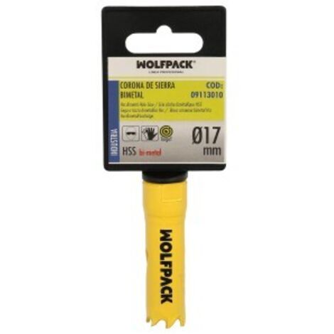 WOLFPACK LINEA PROFESIONAL candado inoxidable arco normal  40mm.