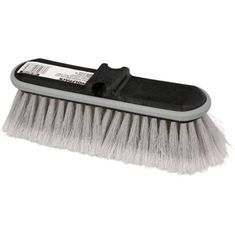 WOLFPACK LINEA PROFESIONAL Cepillo Lavacoches Grande Extra Suave 28x9,5 cm. Protector De Goma. Limpieza De Coches, Camiones, Motos, Furgonetas