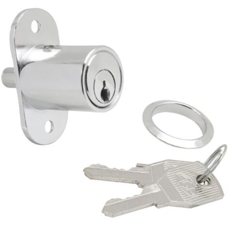 WOLFPACK LINEA PROFESIONAL cerradura puerta corredera pulsador 147/27 mm.  cromado