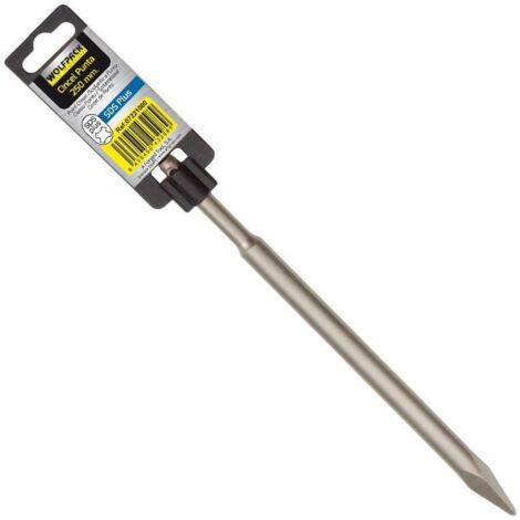 WOLFPACK LINEA PROFESIONAL cincel martillo sds plus punta 250 mm.