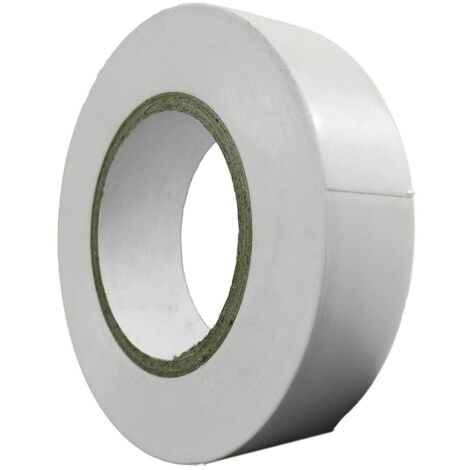 WOLFPACK LINEA PROFESIONAL cinta aislante 20 m. x 19 mm. blanca uso doméstico
