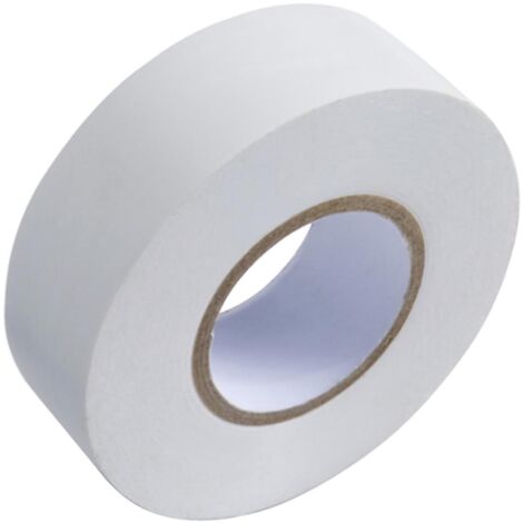 WOLFPACK LINEA PROFESIONAL cinta aislante 30 m. x 25 m. blanca uso doméstico