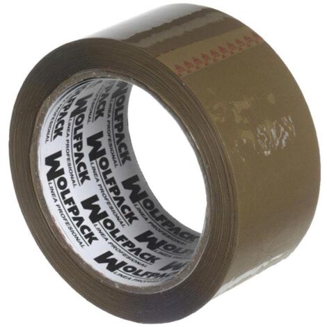 WOLFPACK LINEA PROFESIONAL cinta embalar marron 48 mm. x 66 m.