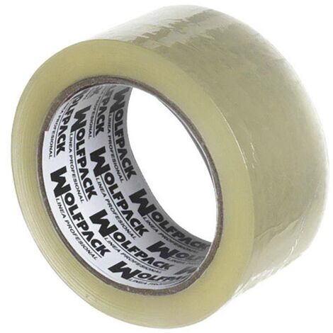 WOLFPACK LINEA PROFESIONAL cinta embalar transparente 48 mm. x 66 m.