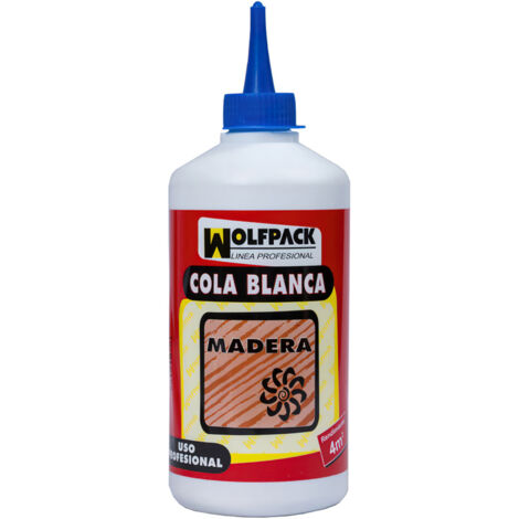 WOLFPACK LINEA PROFESIONAL cola blanca wolfpack   500 gramos biberon