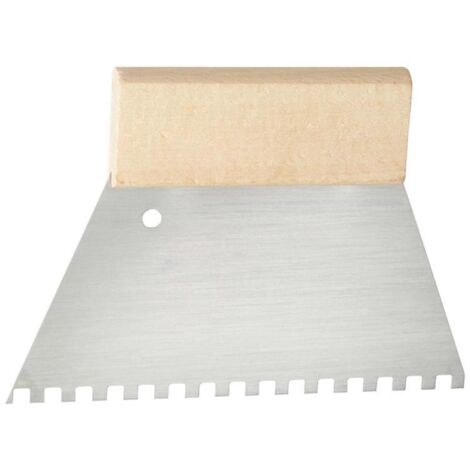WOLFPACK LINEA PROFESIONAL espatula peine normal 18 cm. / 8x 8 mm.