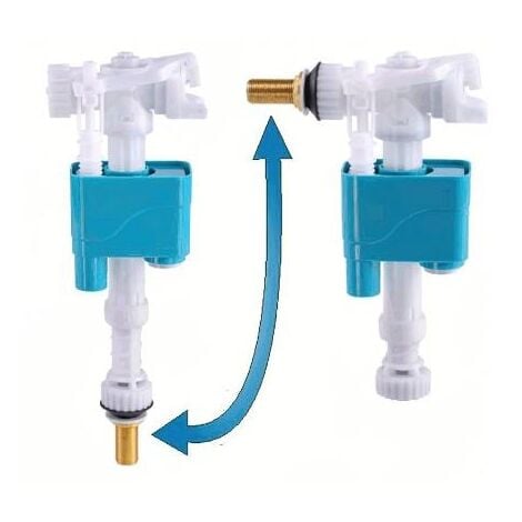 WOLFPACK LINEA PROFESIONAL grifo flotador compact doble , Grifo flotador compact doble- Posibilidad de usar siempre el mismo grifo de flotador compacto, tanto en una cisterna