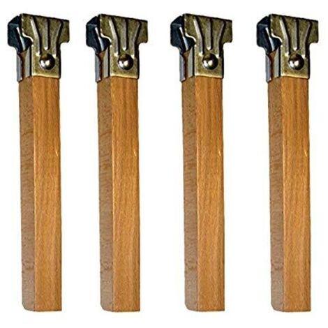 WOLFPACK LINEA PROFESIONAL Imex El Zorro - MOD. 81405 – Set 4 Piedi per Rete, con Ruote