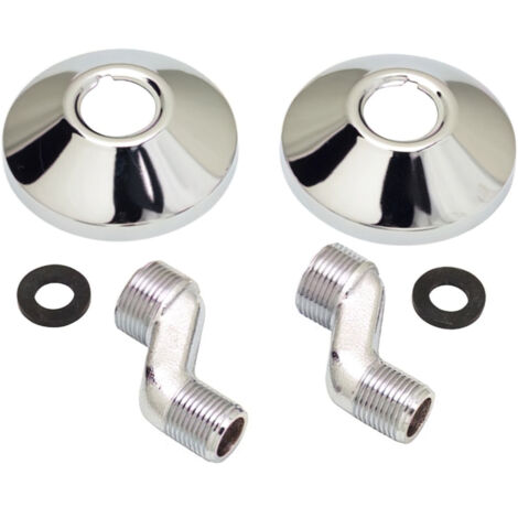 WOLFPACK LINEA PROFESIONAL juego excentricas 2,5 cm. 1/2x3/4 con embellecedor
