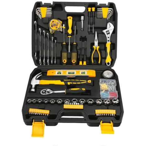 WOLFPACK LINEA PROFESIONAL juego herramientas 140 piezas con maletin