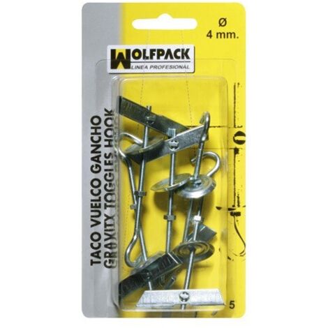 WOLFPACK LINEA PROFESIONAL Kippblock Haken M 5 mm