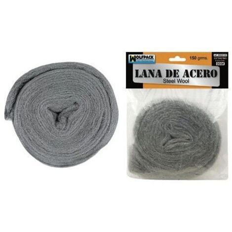 WOLFPACK LINEA PROFESIONAL lana de acero   150 gr.  000 extrafino