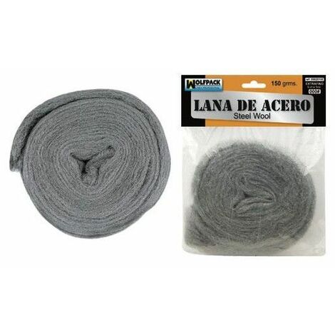 WOLFPACK LINEA PROFESIONAL lana de acero   150 gr.  000 extrafino