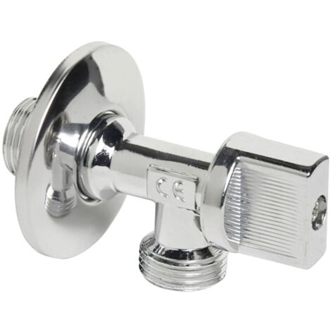 WOLFPACK LINEA PROFESIONAL llave de escuadra 1/2x1/2 , Llave de escuadra                1/2x1/2 - Llave para grifo angular.- Metal cromado.- Medida: 1/2 x 1/2   &lt