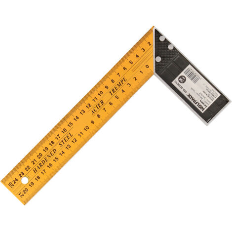 WOLFPACK LINEA PROFESIONAL Metallwinkel 250 mm. Carpenter's square, Construction square,
