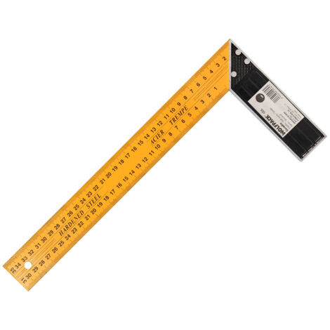 WOLFPACK LINEA PROFESIONAL Metallwinkel 350 mm. Carpenter's square, Construction square,