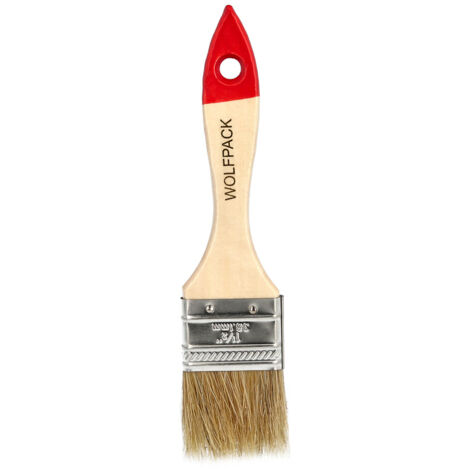 WOLFPACK LINEA PROFESIONAL - Paletina Brico Doble Cerda Blanca Nº 18 (Largeur Cerda 38 mm.)