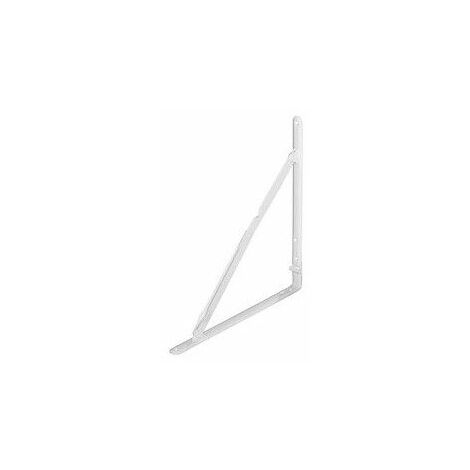 WOLFPACK LINEA PROFESIONAL palomilla wolfpack abatible blanca 200 mm.