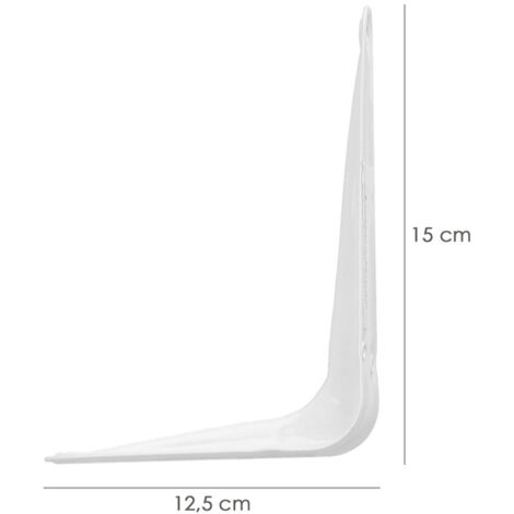 WOLFPACK LINEA PROFESIONAL palomilla wolfpack pintada blanca  125x150 mm.