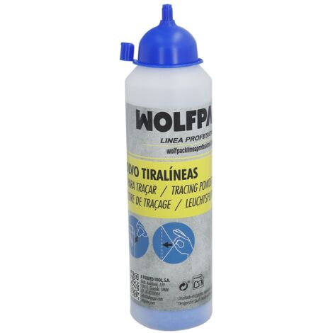 WOLFPACK LINEA PROFESIONAL polvo tiralineas bote  360 gramos