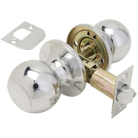 WOLFPACK LINEA PROFESIONAL pomo puerta wolfpack sencillo cromado para pasillo