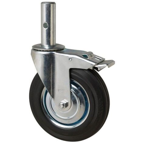 Papillon Ruota In Gomma Piena Per Betoniera - Diametro 35cm, Foro 35/43mm - Foto 11