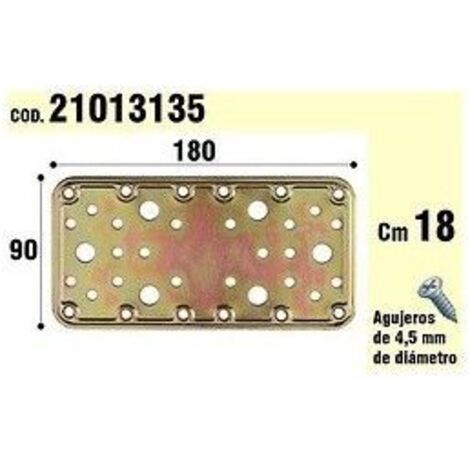 WOLFPACK LINEA PROFESIONAL soporte para madera placa bicromatada 90x180 mm.