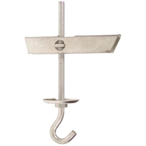 WOLFPACK LINEA PROFESIONAL taco vuelco metal gancho m 4 (caja de 50 piezas)