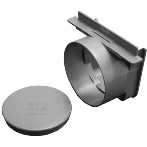 WOLFPACK LINEA PROFESIONAL tapa para canaleta garaje con salida ø 110 mm.