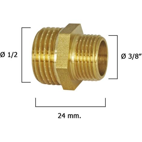 WOLFPACK LINEA PROFESIONAL Tarauds réducteurs polis 3/8" à 1/2".