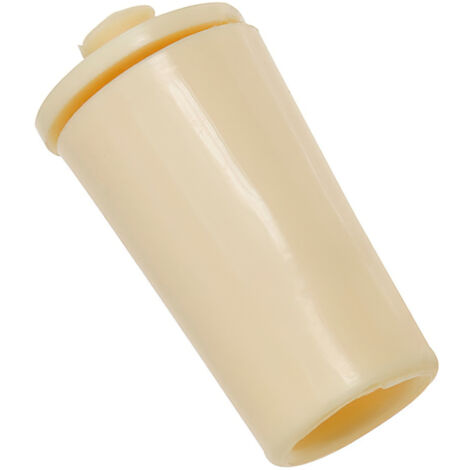 WOLFPACK LINEA PROFESIONAL tope persiana con tornillo 40 mm. marfil